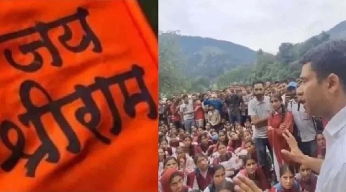 झांसी: जयश्रीराम का नारा लगाने वाले छात्र स्कूल से निष्कासित, विरोध प्रदर्शन